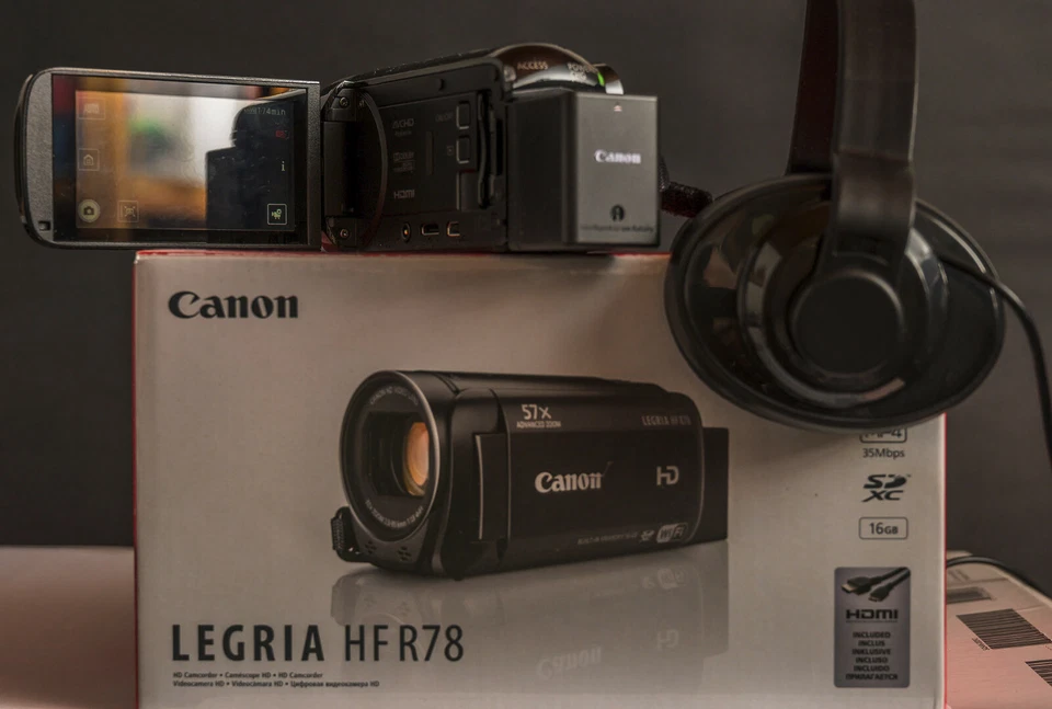 Canon Camcorder Legria HF R 78 - Bild 3 von 4