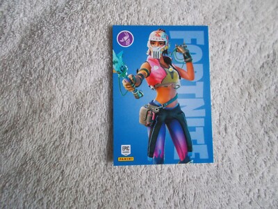 Panini: Fortnite 2021 ''OCEAN (RIPTIDE)'' #156 Outfit Trading Card Series 3