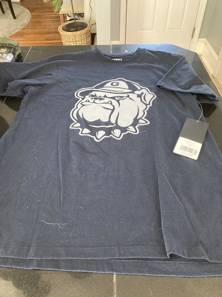 MENS NCCA OTS GEORGETOWN HOYAS SHORT SLEEVE T SHIRT M MEDIUM NAVY