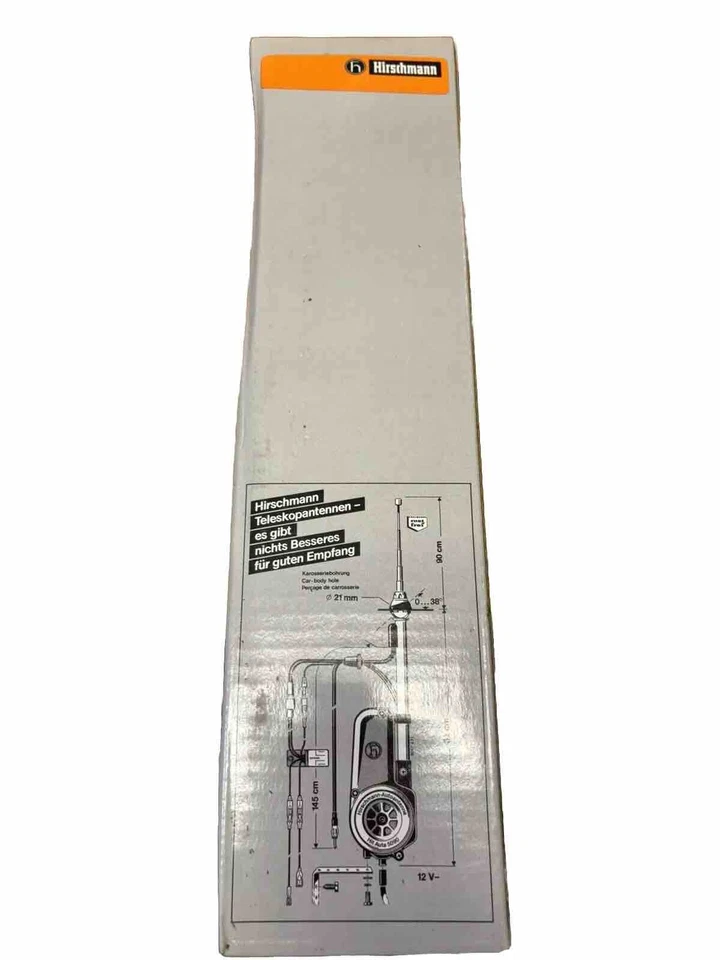 Hirschmann 12V Power Antenna Hit Auta 5090 SW Mercedes-Benz Porsche Volkswagon - Imagen 2 de 3