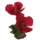 New ListingAndrea by Sadek Andreas Flowers Figurine Red Poppies Porcelain Hand Painted Rare