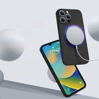 Liquid Silicone Magnetic Phone Case
