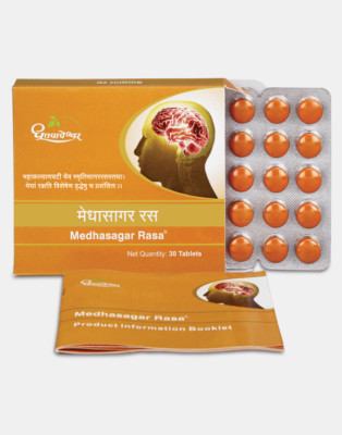 Medhasagar Rasa 30 Tabletten von Shree Dhootapapeshwar |...