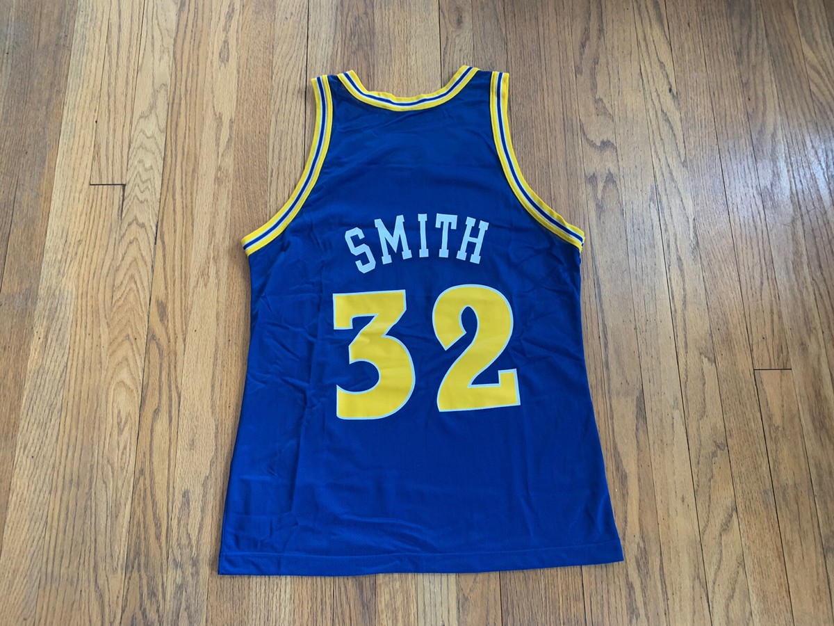 Golden State Warriors Vintage 90's Joe Smith Champion Jersey 44