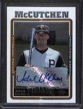 2005 Topps Chrome Update Autograph Andrew McCutchen #UH234 NM