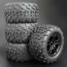 Tires With Wheel T3010 160mm 4P Fit RC HPI Savage Flux 1:8 Truck