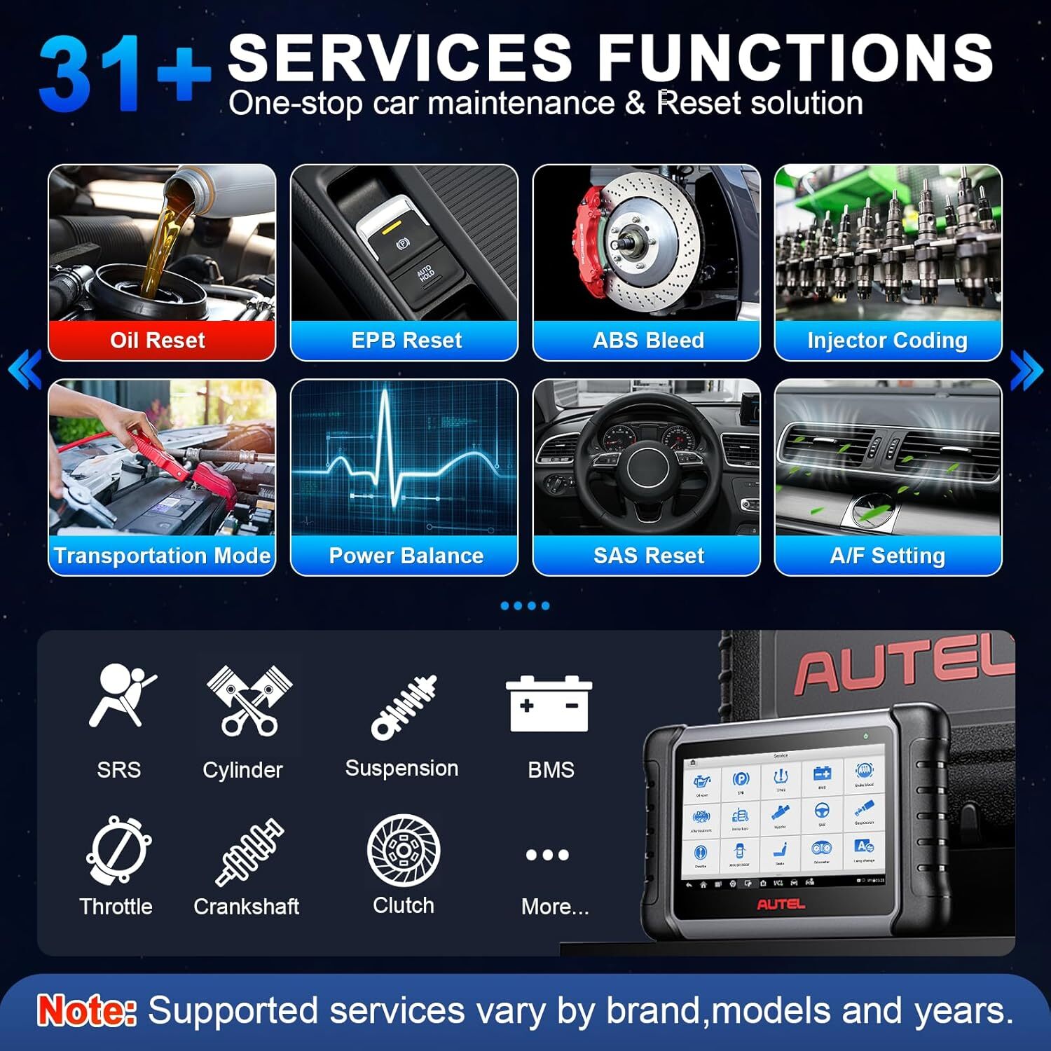 Autel MaxiPRO MP808Z-TS Car Diagnostic Scanner Tool Key Coding TPMS Programming