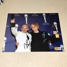 MIKE MILLS autographed signed 8X10 PHOTO R.E.M. BECKETT BAS COA