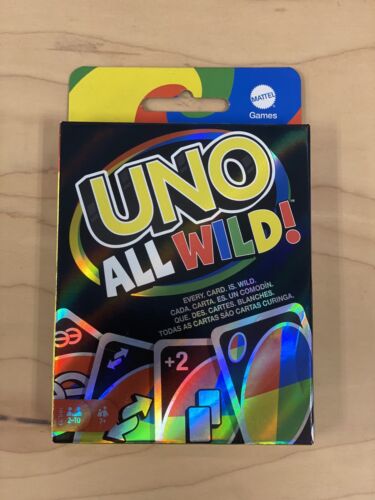 UNO Jogo de Cartas All Wild