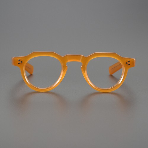Luxury Thick Acetate Eyeglass Frames Retro Full Rim Glasses for Women men Unisex - Picture 12 of 26