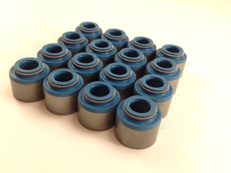 FKM Valve Seals 11/32" X .530" "THIN WALL" SBC BBC SBF Set of 16