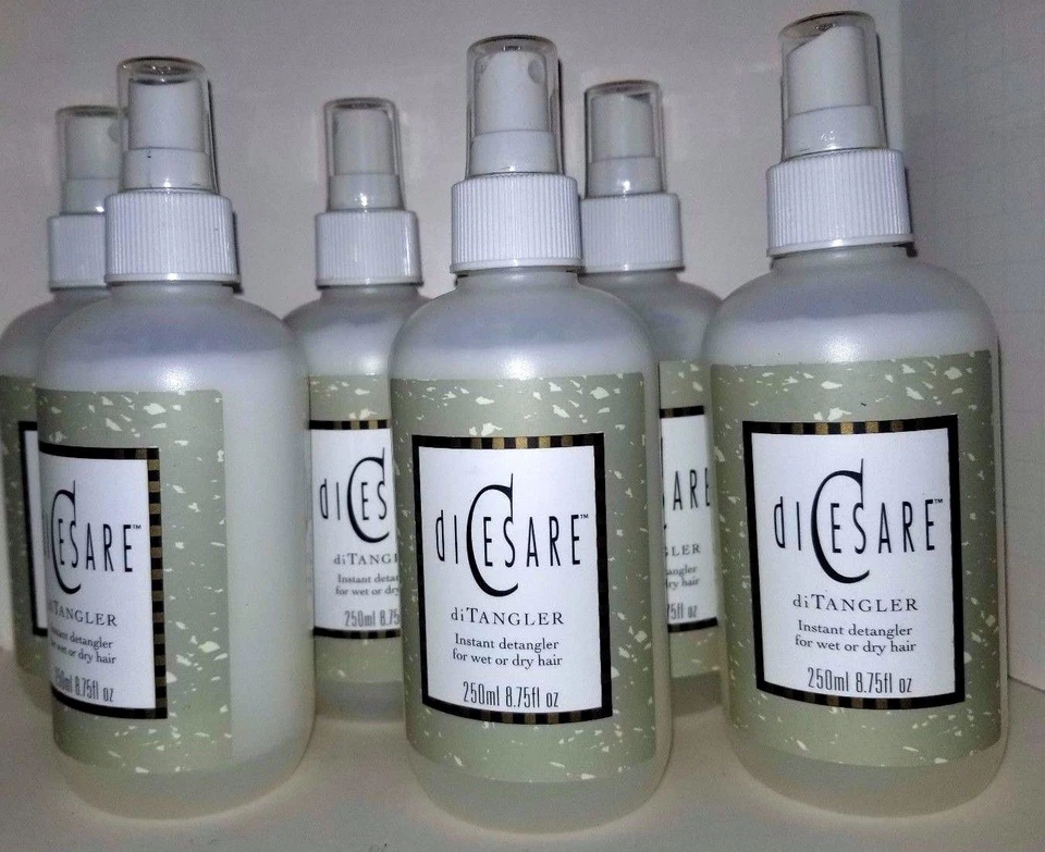 Paquete de 6 desenredadores instantáneos DiCesare DiTangler para cabello húmedo o seco 8,75 fl oz cada uno Foto 3 de 4