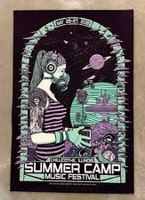 Summer Camp Music Festival 2018 Concert Poster Print Art Scamp Summercamp