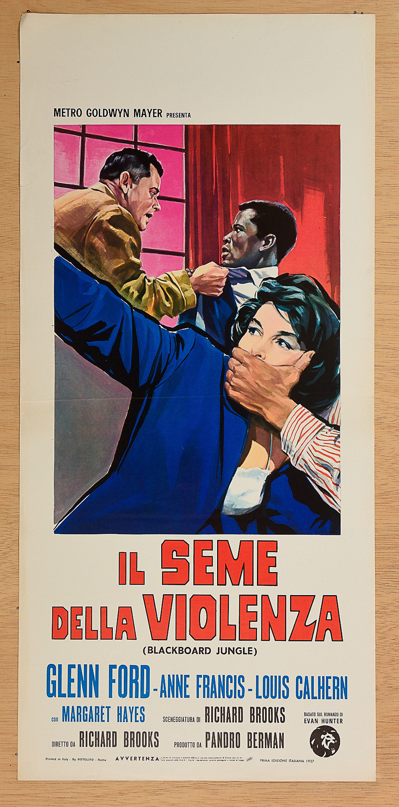 Locandina di Il seme della violenza (1955)