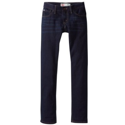 Levi's Levis Big Boy's 511 Slim Fit Red Color Weft Jeans Dark End #549 W25 L25