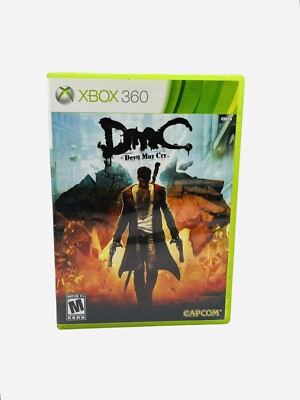 Devil May Cry DMC Xbox 360 Game Capcom Fantasy Adventure Microsoft Demon Hunting