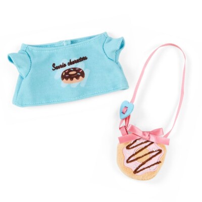 Sanrio For Plush Pitatto Friends S Size Donut & T-shir set NEW Sanrio Characters