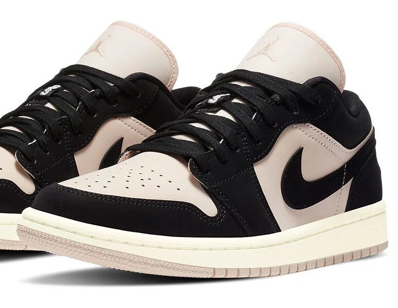 ◆正規品◆NIKE AIR JORDAN 1 LOW BLACK GUAVA ICE(W)◆関税込◆ Jordan Air Jordan 1 Low 