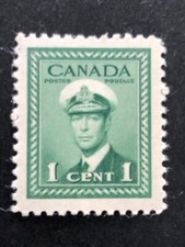 Canada Stamp, 1942, King George VI War Issue, Scott # 249, Mint NH, Lot # 42A1F4