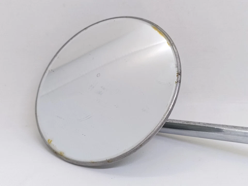 Espejo retrovisor derecho Yamaha RD125 RD250 RD350 RD400 XS SR 10mm NOS Japón Foto 3 de 4