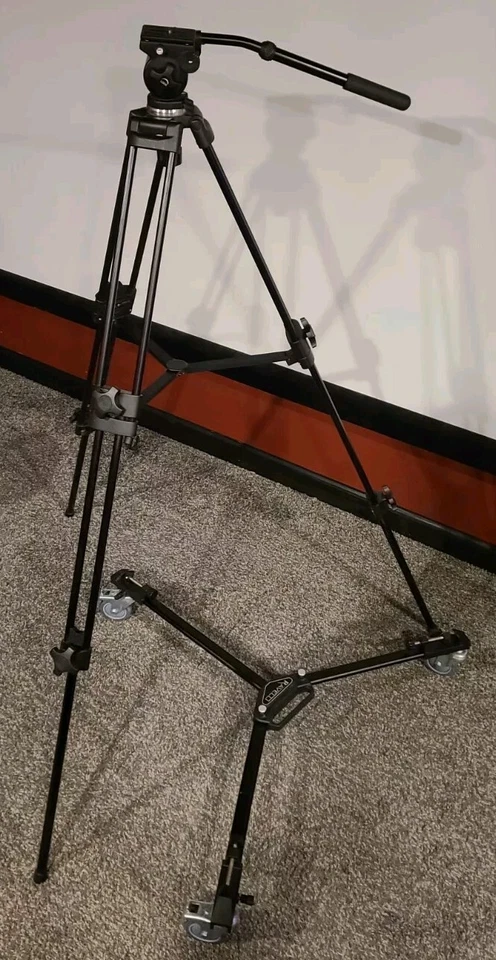 Fancierstudio Professionsal Video/Camera Tripod & Ravelli Dolly - Image 2 of 4