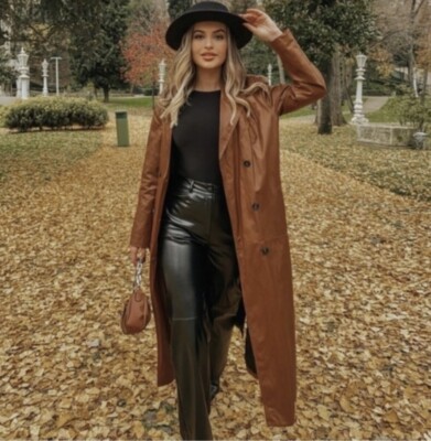 ZARAフェイクコート　LIMITED EDITION ZW COLLECTION LIMITED EDITION REVERSIBLE FAUX FUR COLLAR TRENCH