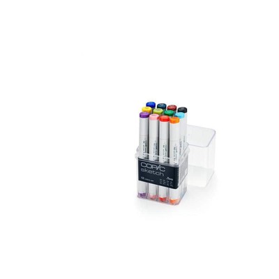 Basic Sketch Marker Set V2 (12-Piece)