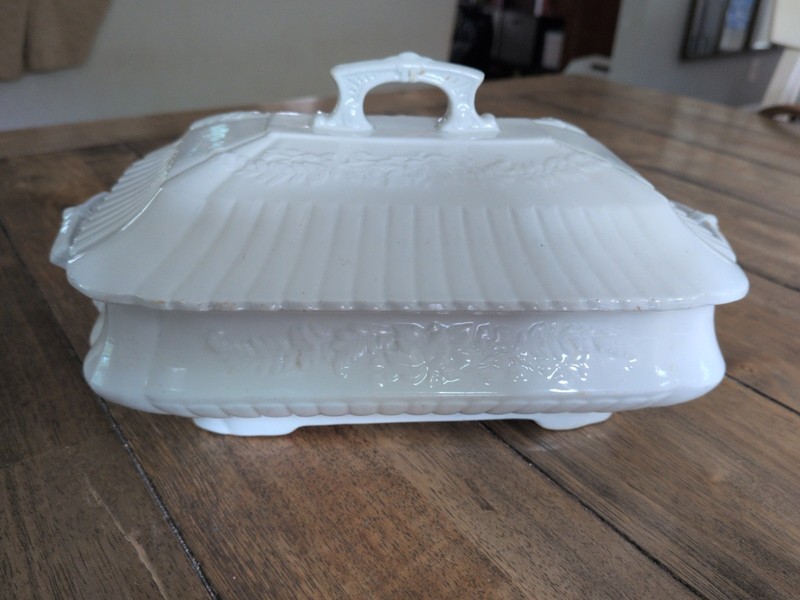 A.J. Wilkinson England Royal Ironstone China Tureen With Lid - Farmhouse Decor