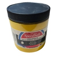 Speedball Fabric Screen Printing Ink - Medium Yellow