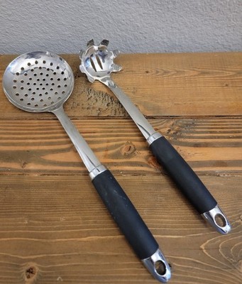 Kenmore Inox Edelstahl Rostfrei 18/8 Stainless Steel Pasta Server & Skimmer Set
