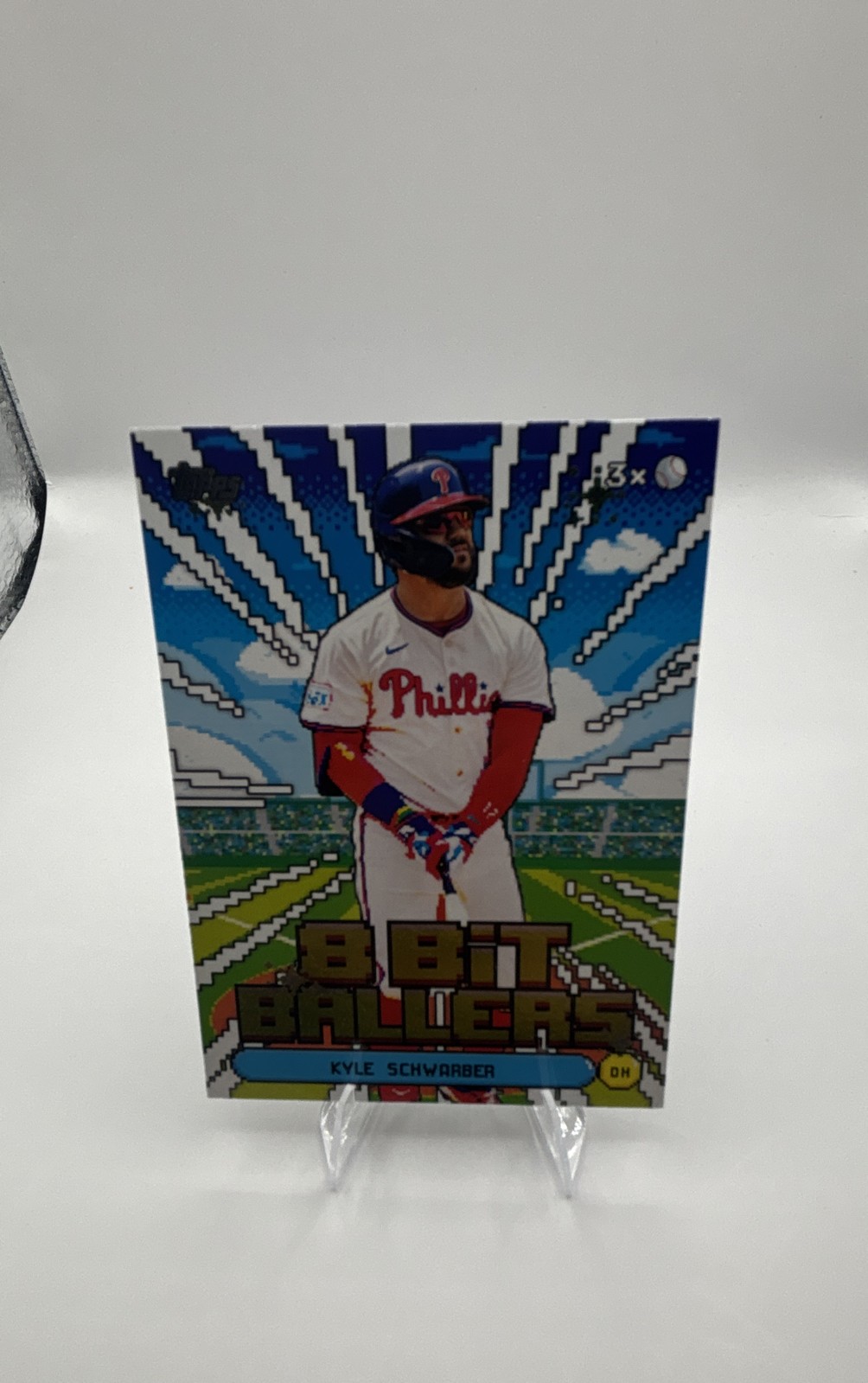 2026 Topps Series 1 - 8-Bit Ballers Kyle Schwarber #8B-25