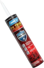 RV Trim Non-Leveling Sealant - Clear RV Roof Sealant - Superior Pro-Tec Formula