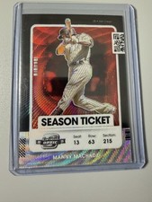 2021 Panini Contenders - Manny Machado #69 Optic Red Wave Ticket