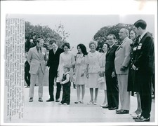 1971 Lyndon Baines Johnson Library Austin Tx Patrick Wirephoto 8x10