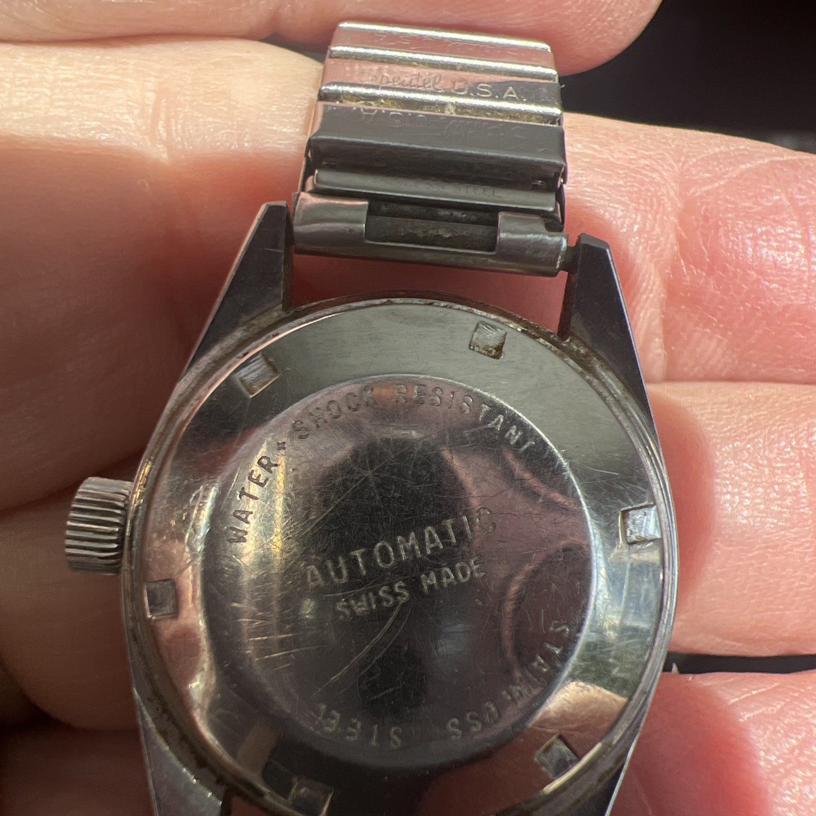Woman’s Baylor Automatic Watch With Magnified Date - image 2