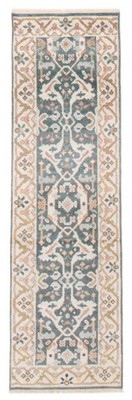 2'7'' x 8'2'' Vintage Hand-knotted Runner Rug Traditional Oriental Wool Carpet