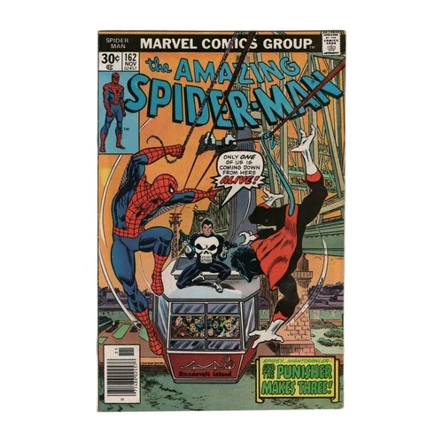 AMAZING SPIDER-MAN #162 1ST APPEARANCE JIGSAW PUNISHER MARVEL COMICS 1976