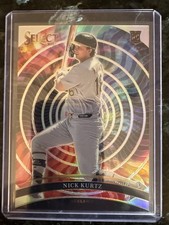 2025 Panini Select - Color Wheel Nick Kurtz #10 (RC)
