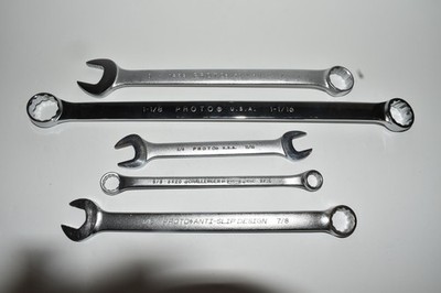 PROTO Made In USA  Lot- Wrench Box Schlüssel 5er Set (QND4)