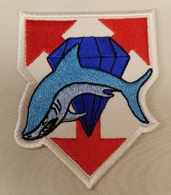 Clan Diamond Shark BattleTech Patch Embroidered Iron On