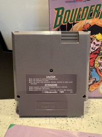 Boulder Dash - Nintendo NES - PAL UK - CIB completo - ottime condizioni - 