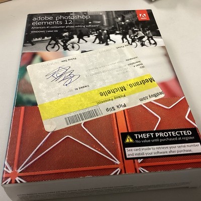 Adobe Photoshop Elements 12 For Mac and PC Complete Has Serial Number