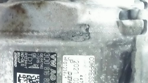 KLIMA PUMPE VW Polo VI (AW1) Hatchback 5-drs 2.0 GTI (DNND) 2021 3Q0816803D