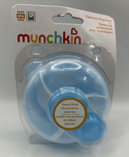 Munchkin Formula Dispenser Blue holds 3 9oz Servings BPA Free