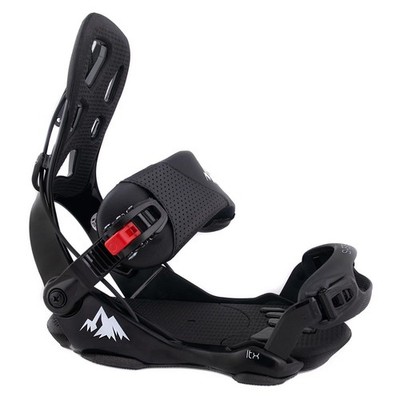 System LTX Men's Rear Entry Step in Style Snowboard Bindings 2022