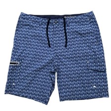 Tommy Bahama Cayman IslandZone Cargo Board Shorts Marlin Mingle Blue Mens 38