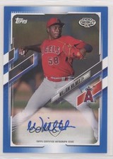 2021 Topps Pro Debut Blue Auto 58/150 William Holmes #PD-6 Auto 0cv