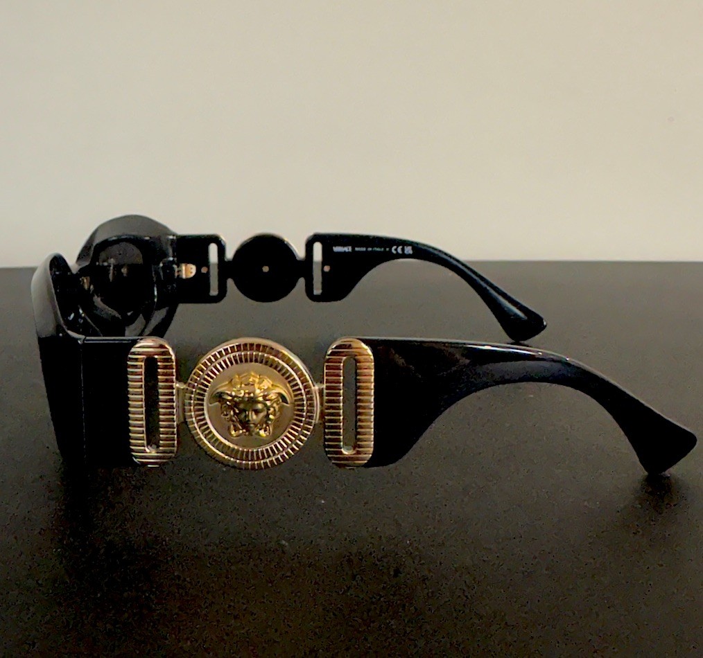 Versace OVE4425U GB1/87 Black Medusa Sunglasses Men Women New w/ Box Case thumbnail 4