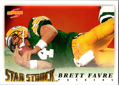 1995 Pinnacle Score #224 Brett Favre Green Bay Packers Free Shipping!