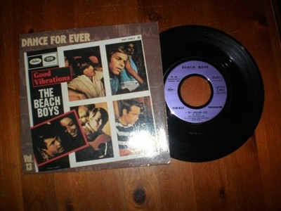 THE BEACH BOYS - Good Vibrations / Get Around - Disc 45g - CAPITOL - 1982 - DANCE FOR EVER